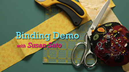 quilt binding demo